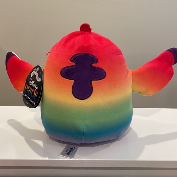 LAST NWT 8” Disney Stitch Rainbow Pride 🌈 Squishmallow - Picture 2 of 4
